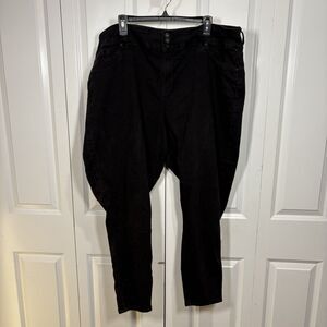 Torrid Black Jeggings Women 28T Tall Plus Size Skinny Stretch Denim Jeans